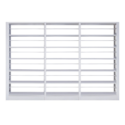 科朔 钢质图书书架 图书馆 阅览室书架KS-JH-ZH008F