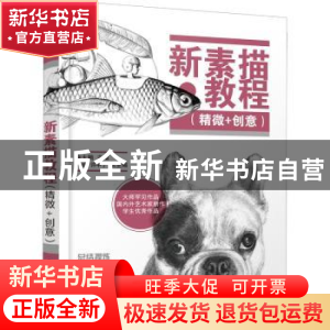正版 新素描教程(精微+创意) 申大鹏主编 化学工业出版社 9787122