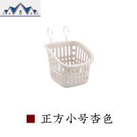 浴室收纳篮壁挂式挂篮卫生间厨房收纳筐置物篮长方形塑料洗澡篮子 三维工匠
