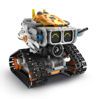 万致8056积械机器人探岳先锋号三合一编程遥控电动拼装模型