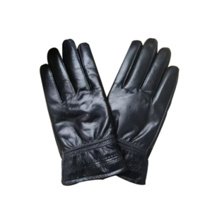 山之只 男式防寒皮手套 XL 双