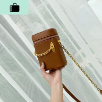 2020新款手机包单肩女士包斜跨小包复古小桶包迷你链条烟盒包NEW LAKE女斜挎包