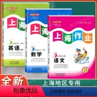 5年级上(语文.数学.英语)(3本) 小学五年级 [正版]钟书金牌上海作业五年级上下册 语文+数学+英语N版 5年级