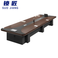 锁匠简约会议桌6.0米张