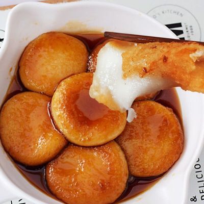 红糖糍粑125g纯糯米手工糍粑驴打滚白糯米团红糖粑粑年糕