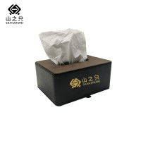 山之只 皮质纸巾盒 MZ1129-A 个