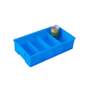 臻远ZY-SNXD-109塑料分割箱零件分类箱收纳盒 1号4分格