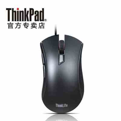 ThinkPad正品行货ThinkLife雷蛇定制M500USB有线鼠标竞技游戏鼠标M500黑色