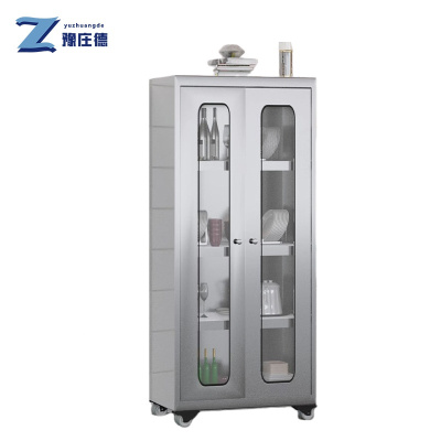 豫庄德不锈钢碗柜70钢化台