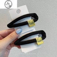 JiMi韩国新款笑脸发夹bb夹ins糖果色可爱边夹刘海夹百搭后脑勺碎发夹