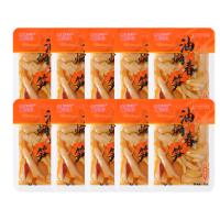 富春龙即食油焖春笋30g*10袋装 鲜嫩多汁脆爽可口