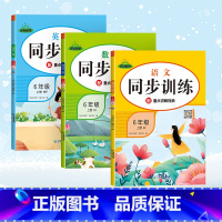 ★[人教版语/数/英]同步练习册.3本 六年级下 [正版]2024新版六年级上册同步练习册全套语文数学英语预习教辅资料试
