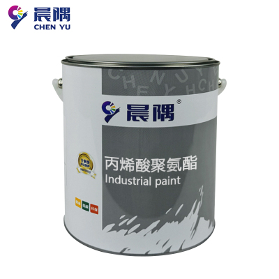 晨隅丙烯酸聚氨酯磁漆白5kg/组