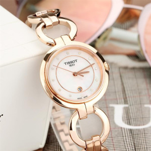 天梭(TISSOT)瑞士手表 弗拉明戈系列腕表 石英女表送女友 T094.210.33.116.01