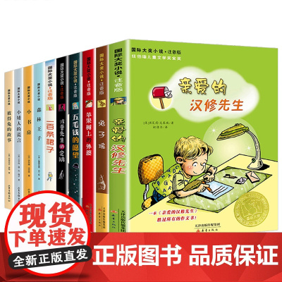 国际大奖小说注音版全10册兔子坡一百条裙子亲爱的汉修先生苹果树上的外婆五毛钱的愿望彼得兔的故事一二年级课外书带拼音