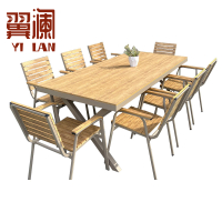 翼澜 户外桌椅 8位 套
