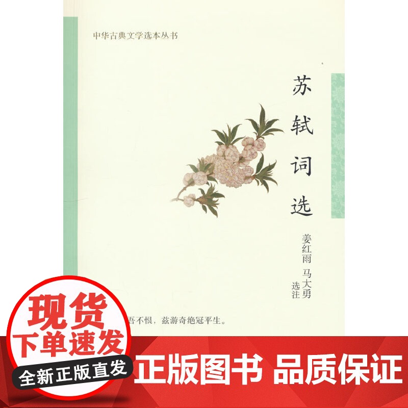 苏轼词选(中华古典文学选本丛书)