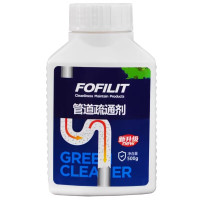 芳菲丽特(FOFILIT) 管道疏通剂粉状厨房卫生间地漏下水道除臭强力溶解疏通剂 500g*10瓶