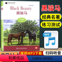 初一A级1黑骏马 七年级/初中一年级 [正版]黑猫英语分级阅读初一A级1黑骏马文学名著小说故事集原版七年级英语阅读理解提