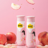 认养一头牛 白桃燕麦味酸奶 230g*10瓶(1提装)