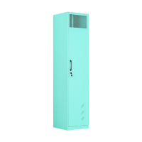 臻远 ZY-QJG-02 清洁柜 钢制单门绿色 400*420*1800 单位:1台