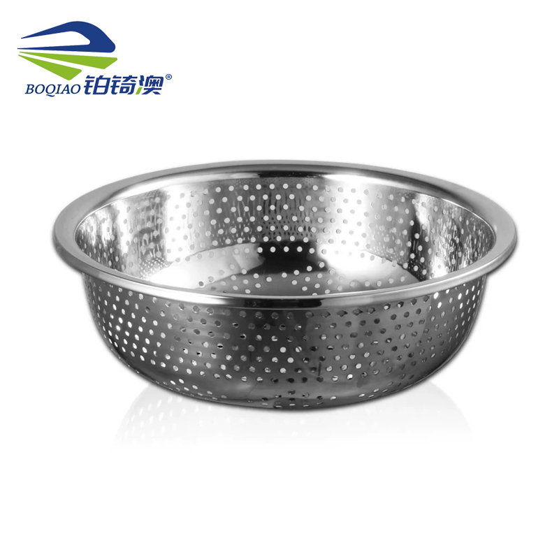 铂锜澳 不锈钢冲孔盆 沥水盆/个