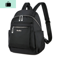 牛津布双肩包女士百搭时尚帆布旅游小背包休闲尼龙初高中学生书包NEW LAKE