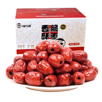 嗨吃家香酥脆枣200g一箱嗨吃家香酥脆枣