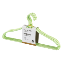 茶花 浸粉加粗护领衣架45 8支 /套