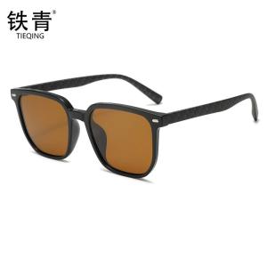 铁青方框复古偏光眼镜PG17 个