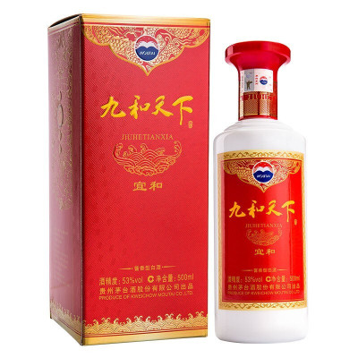 茅台茅台 九和天下 宜和 53度酱香型白酒 (2018年)单瓶装 500ml