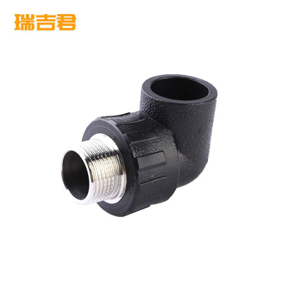 瑞吉君 PE外丝弯头 40*1.2寸 个