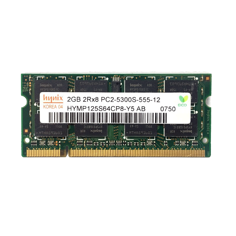 现代(HYUNDAI) 海力士 2G DDR2 667 笔记本内存条 PC2-5300