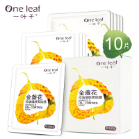 【苏宁易购超市】一叶子金盏花控油细肤面贴膜25ml*10片