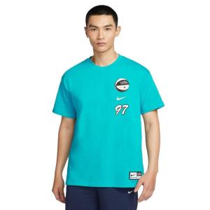 Nike男款篮球运动短袖透气速干圆领休闲T恤 Green L