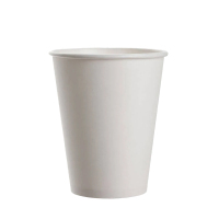 敏胤MYL-7707 250ML*50个/包 9盎司加厚一次性纸杯 颜色:白色 单位:包