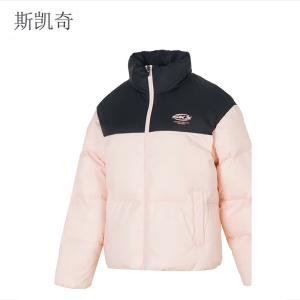 斯凯奇 女梭织短款羽绒服 P424W231-052WM 件