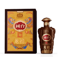 国台龙禧龙腾祥瑞 53度500ml 酱香型 新老版本年份随机发货