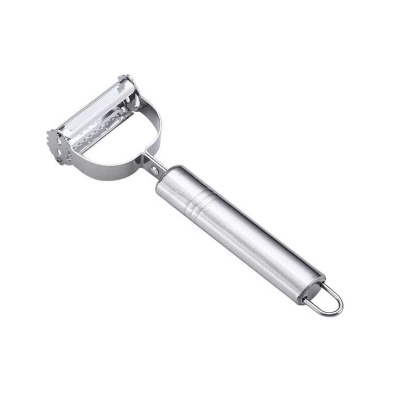 多功能削皮器三合一不锈钢削皮刀双面水果刨丝器刨子剥 敬平 笑脸削皮器(一只体验装)