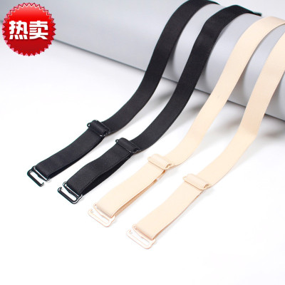 透明隐形肩带吊带百搭纯色宽防滑无痕文胸细带子内衣配件可外露女
