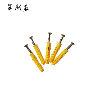 萃珑辰 塑料膨胀管自攻钉 6*40mm 套