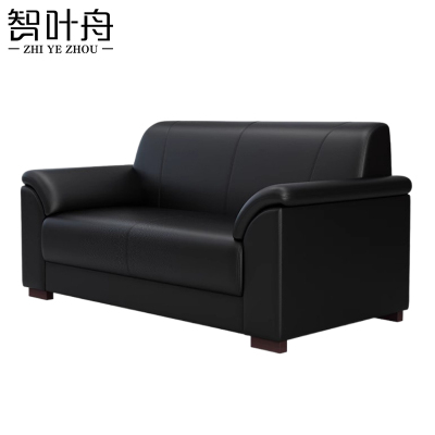 智叶舟办公沙发双人位148*80*85cm张