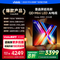Vidda发现X 海信电视 65英寸 300Hz超高刷 墨晶屏 QD-Mini LED 65VX5Q