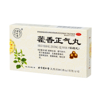 同仁堂藿香正气丸(浓缩丸)8丸*6袋解表化湿理气和中