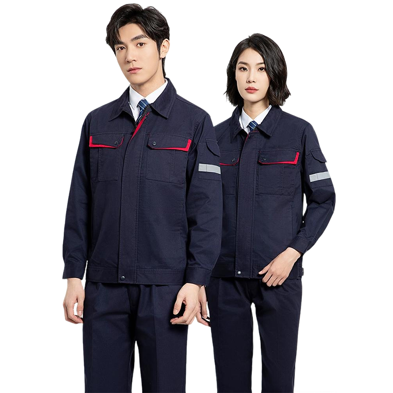 天鸣 涤棉TM-L801工作服 S-4XL 套