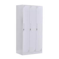 臻远 ZY-GYGC-14 拆装更衣柜窄边储物柜 纯白色三门