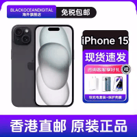 Apple 苹果 iphone 15 手机 美版有锁 黑色 512G 全网通5G手机 支持移动联通电信