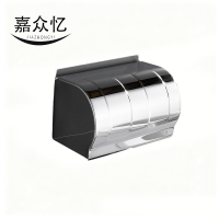 嘉众忆 304不锈钢纸巾架免打孔加厚 JZY-ZJJ02 个