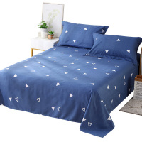 美帮汇床单女单件 双人床被单宿舍1.8m单人1.5米男学生冬加大2*2.3垫单