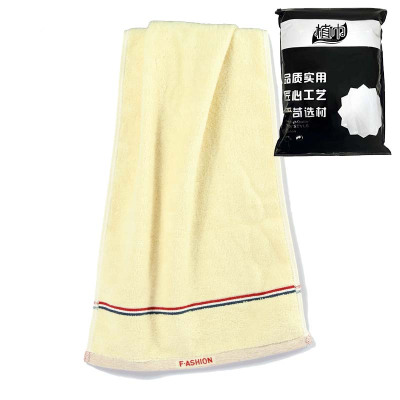 植巾 MJ150 74*34cm 棉 毛巾 (计价单位:条) 浅棕色